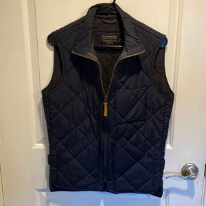 J. Crew Mens Sussex Vest XS in Navy Blue